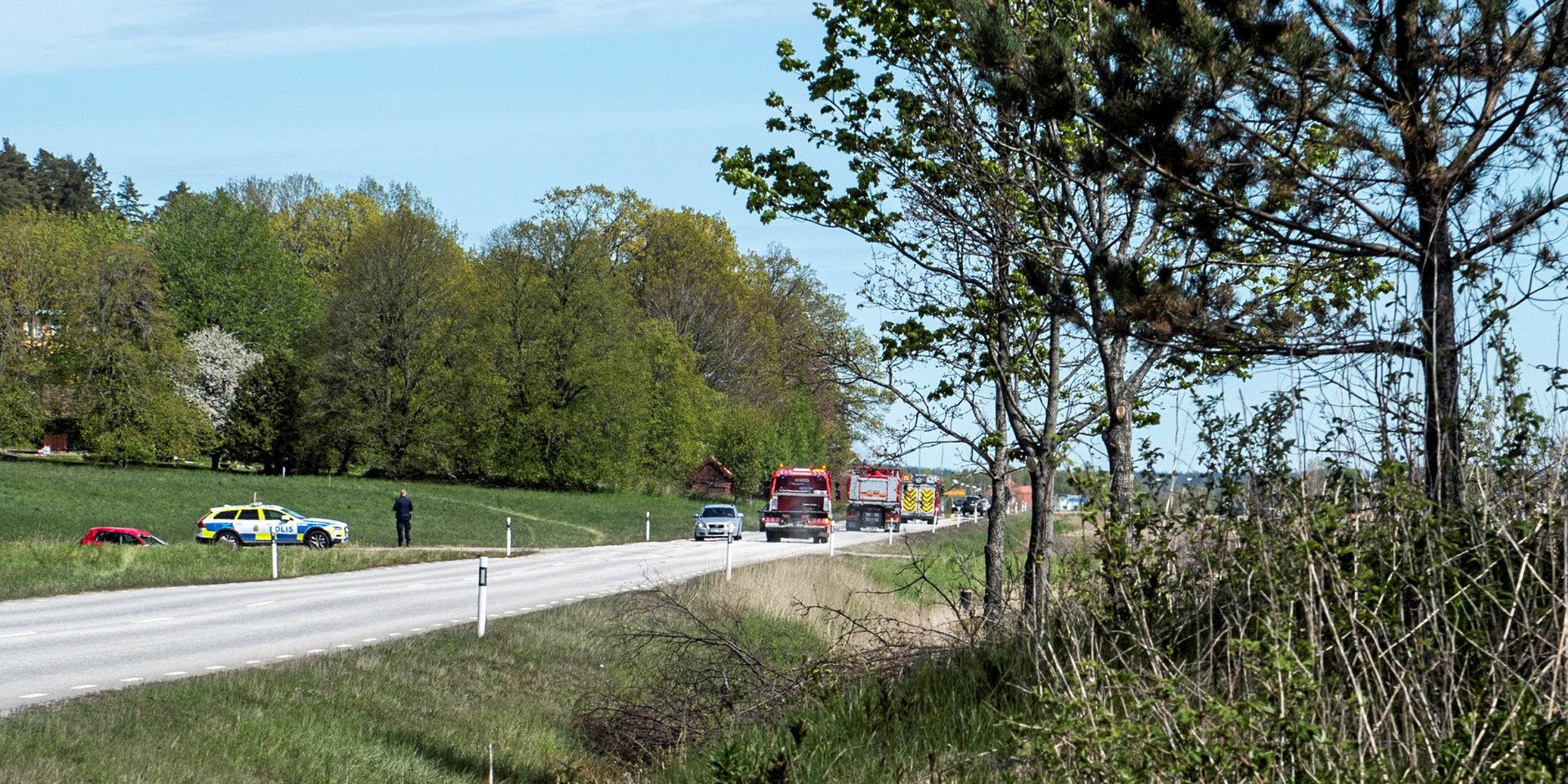 En singelolycka inträffade på väg 190, mellan Sollebrunn och Gräfsnäs, vid lunchtid under torsdagen. Den 55-åriga kvinna som körde bilen misstänks för grovt rattfylleri
