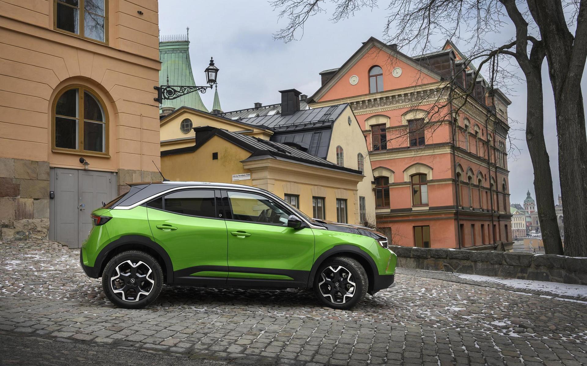 Den nya designen har inga likheter med den gamla. Opel hoppas kunna väcka nytt intresse för varumärket.