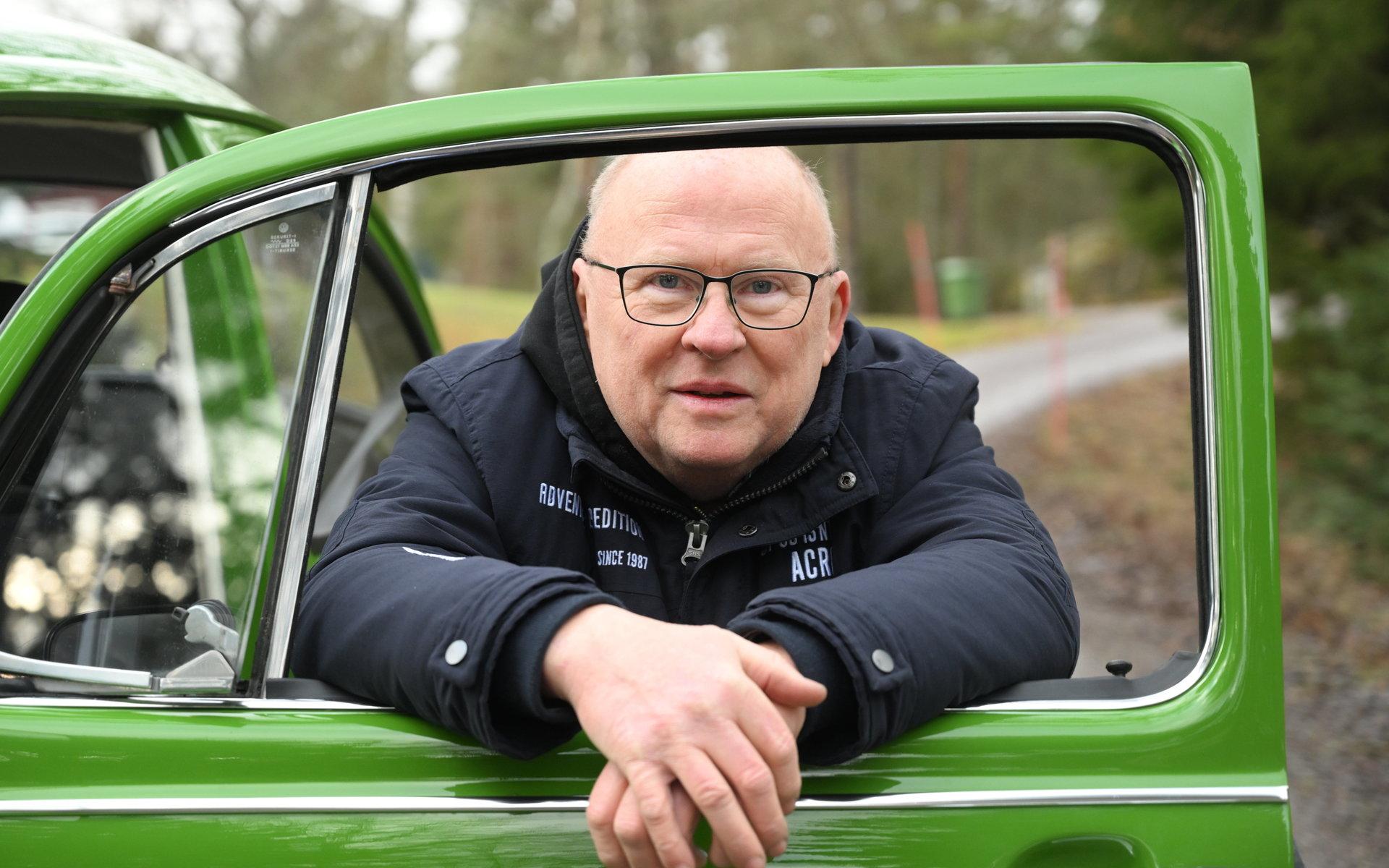 Sune Vesterlund har bevarat den pilgröna rallyfolkan för eftervärlden.