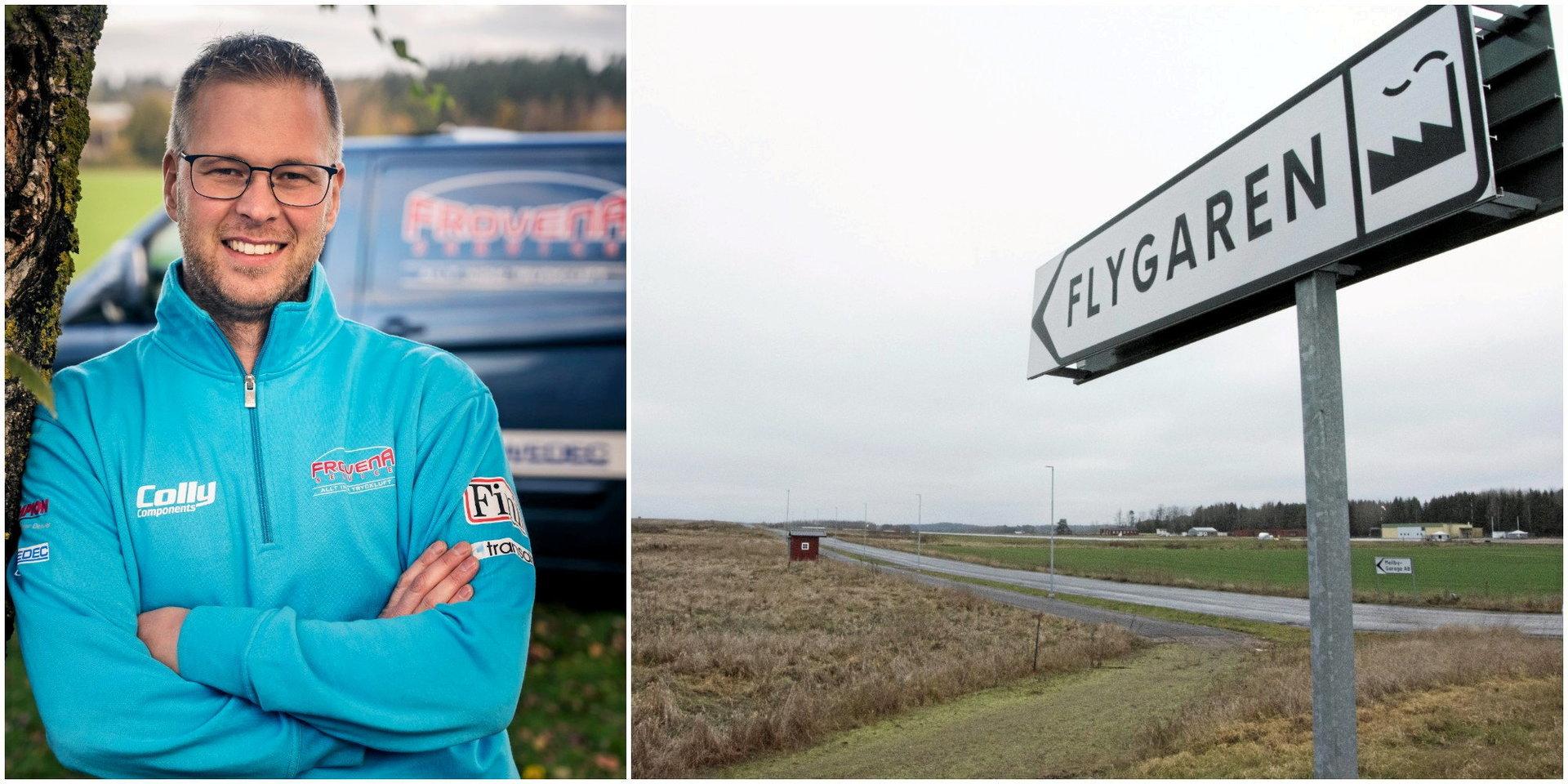 David Frodelius har skrivit kontrakt med Vårgårda kommun och flyttar sitt företag Frovena Service till Flygaren. Målet är att lokalerna ska stå inflyttningsklara i slutet på nästa år.