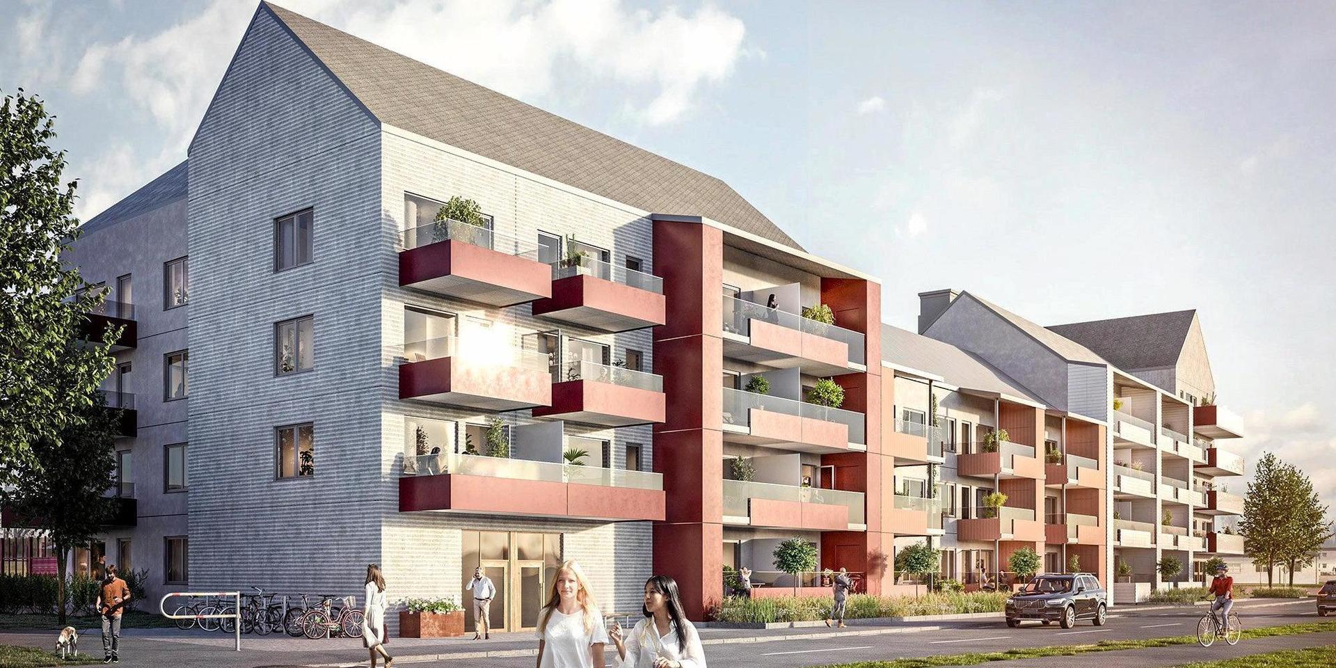 55 lägenheter i Bostadsrättsföreningen Bjelkes är ett av alla bostadsprojekt som är på gång i Vårgårda. Signaturen ”Frågande” undrar om den kommunala servicen klarar av att hantera befolkningsökningen.