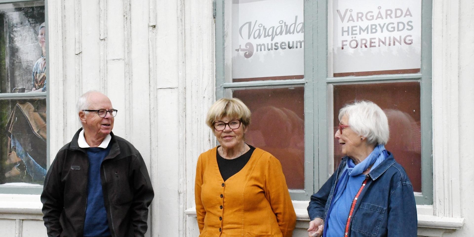 Bo Wallentin, Marianne Andersson och Inger Ernstsson är tre av de drivande bakom det nya museet, som blivit möjligt tack vare bidrag både från lokala företag och privatpersoner. 
