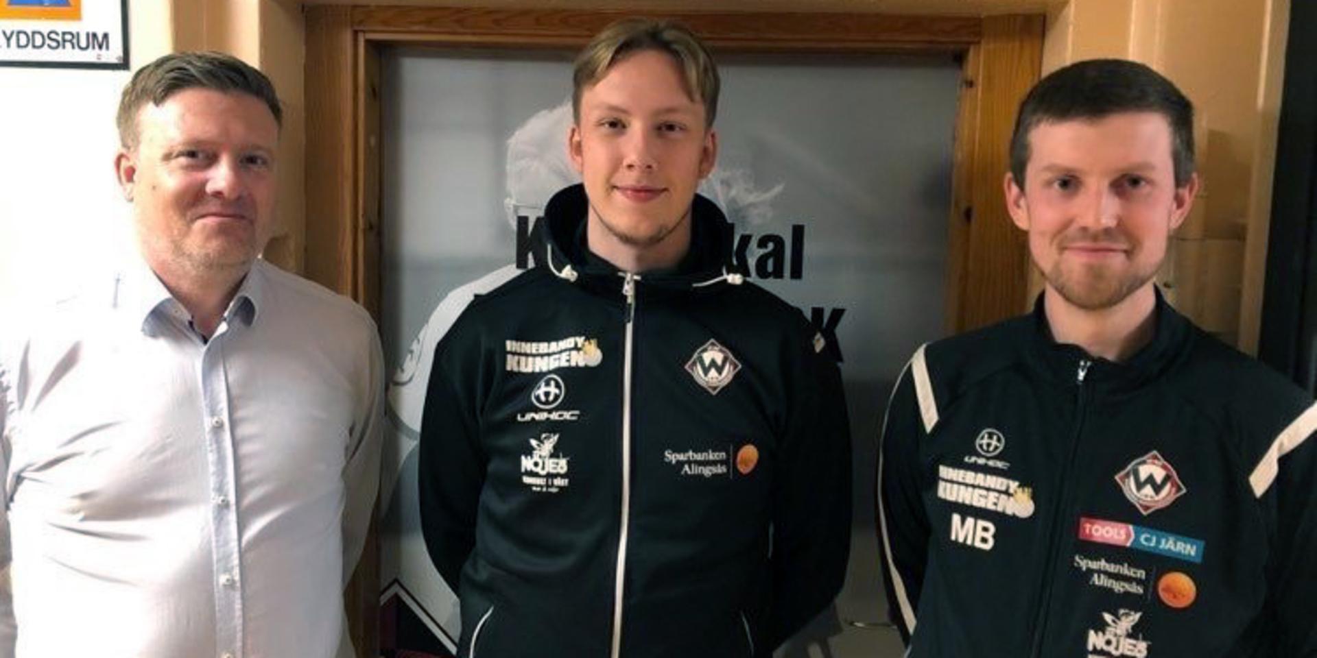 Fredrik Hildingson, Pontus Kauhanen och Martin Bergqvist kommer att leda WIBK nästa säsong. 