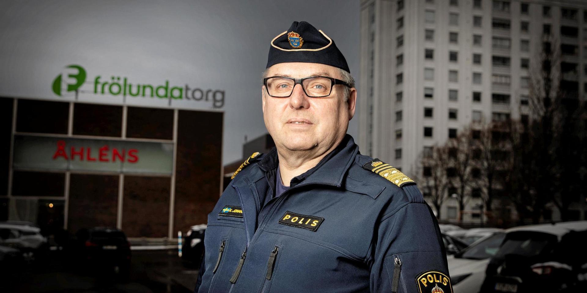 Klas Johansson, regionpolischef i Väst.
