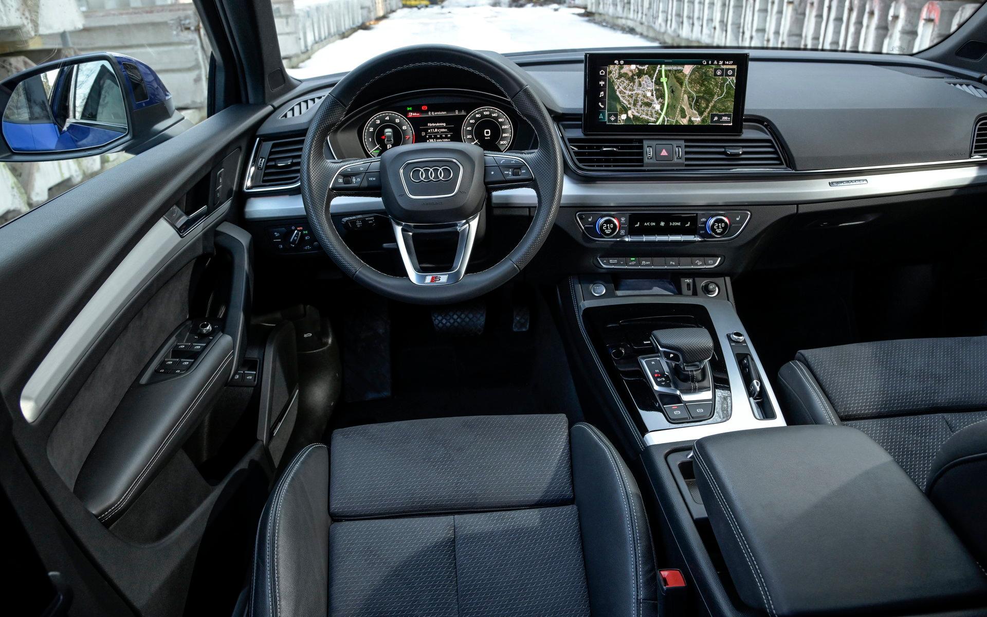 Interiören känns igen – Audi in i minsta detalj. Kvalitetskänslan är hög, liksom prislappen.