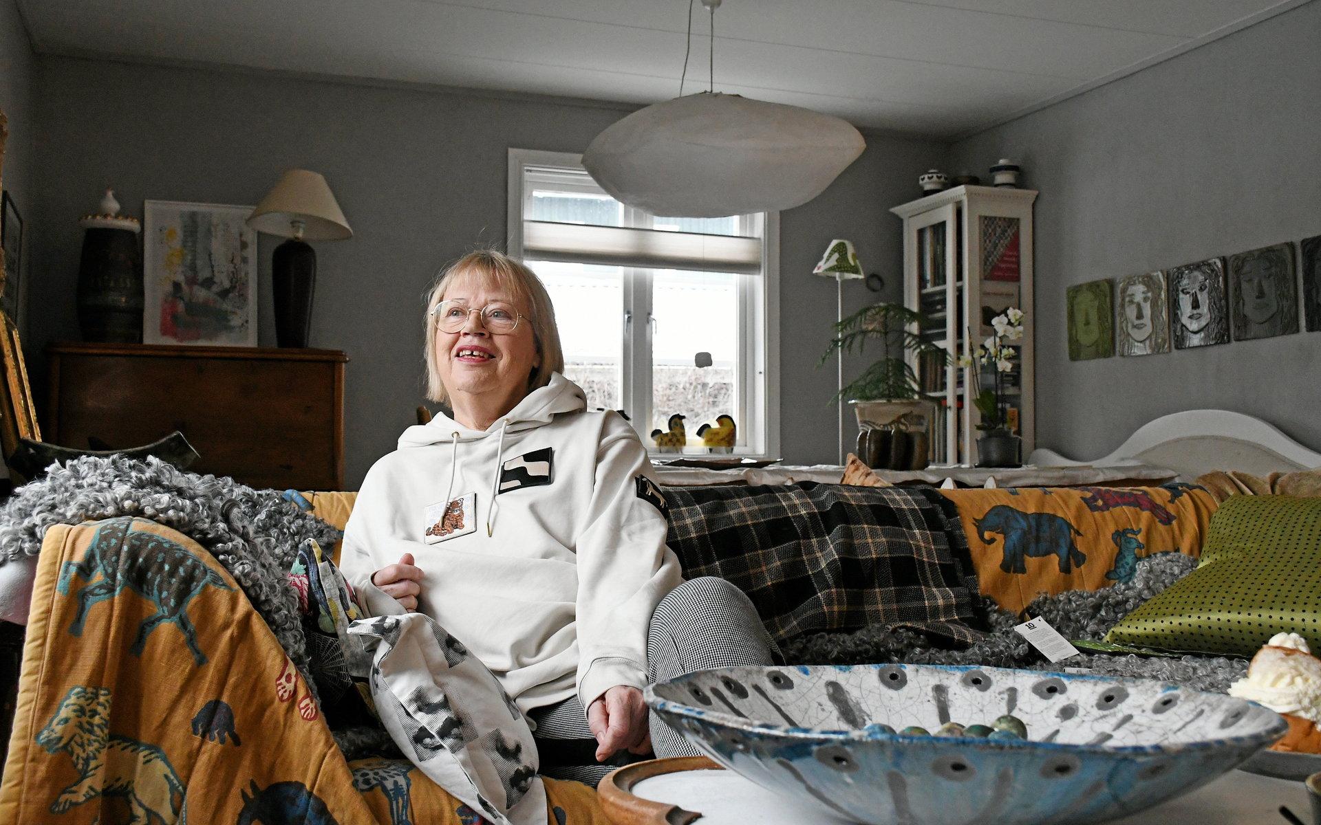 Eva-Lena Tjernberg har många år som inredare bakom sig och drev bland annat butiken Inomhusguiden i Alingsås. 