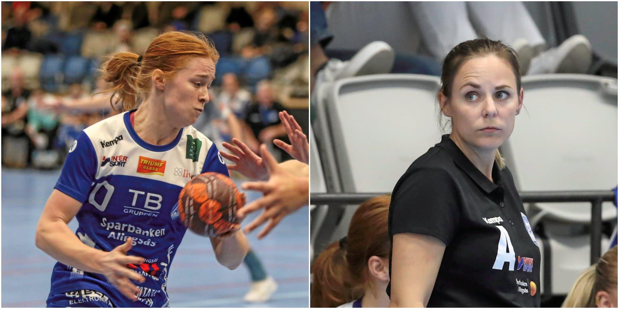 Alingsås tränare Amanda Forsberg Vallin fick se sitt lag förlora mot Torslanda efter att nyckelspelaren Kajsa Lindberg Blohm skadat sig.